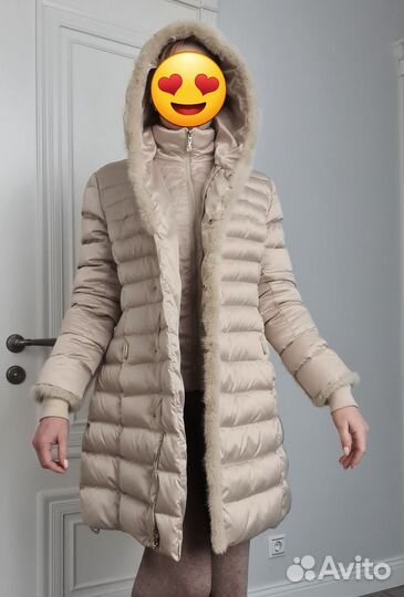 La reine blanche пуховик женский новый