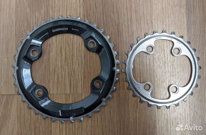 Звезды Shimano XT 36-26