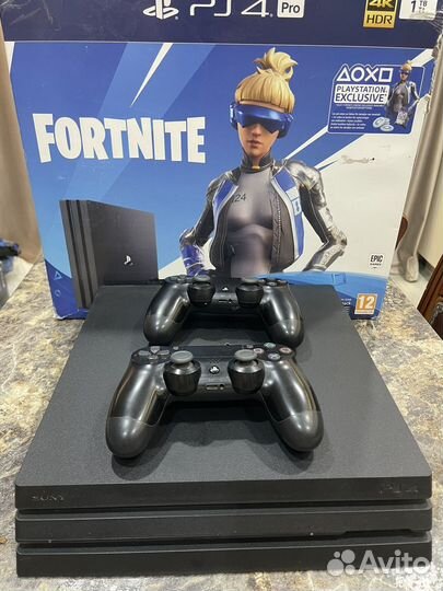 Sony PS4 pro 1tb 3 ревиз+ много игр (Fifa23/UFC4)