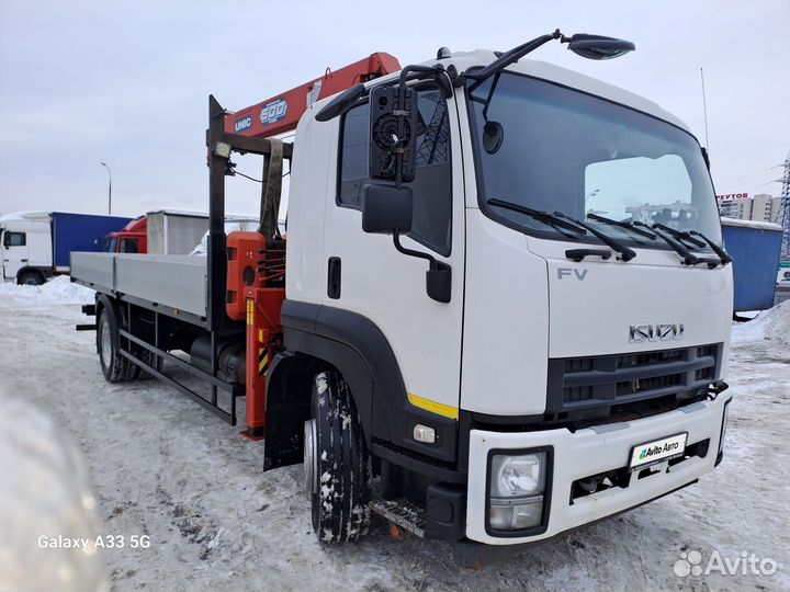 Isuzu FVR34 с КМУ, 2014