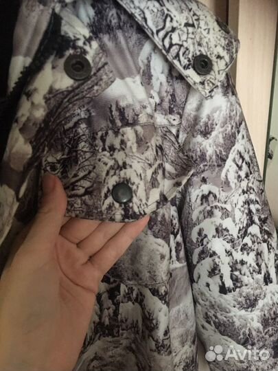 Зимний костюм рыбака рост 140-150