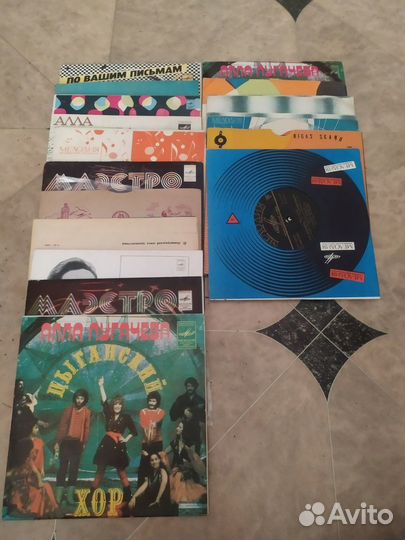 Виниловые пластинки миньоны гранды СССР