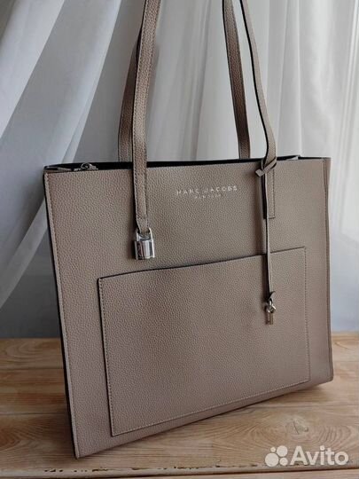 Женская сумка из натуральной кожи Marc Jacobs tote