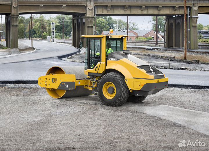 Аренда катка, грунтового, дорожного, услуги каток