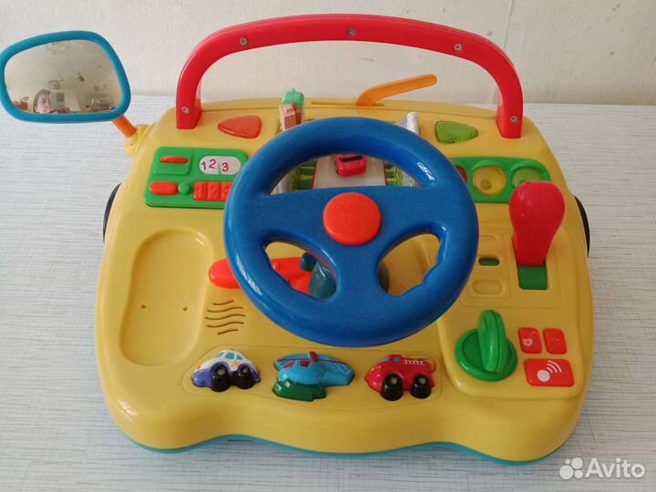 Музыкальный руль игрушки для мальчика