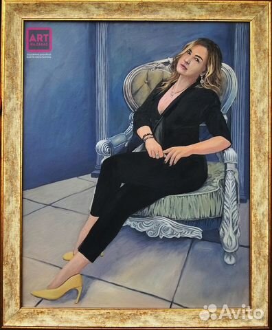 Портрет по фото, на заказ, маслом на холсте