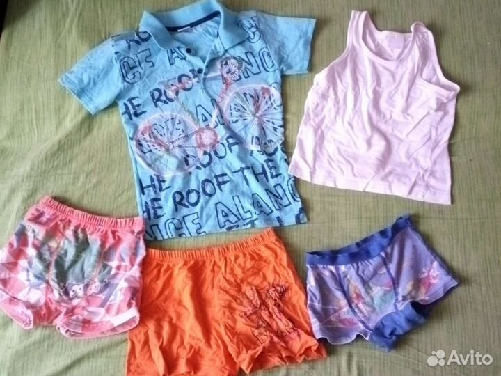 Пакет вещей на мальчика от3 до 5лет