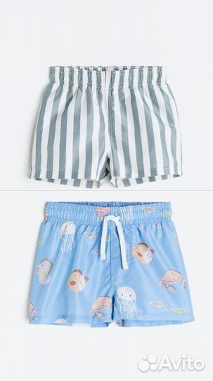 Новые бордшорты плавки hm 62/68, 74/80, 86/92