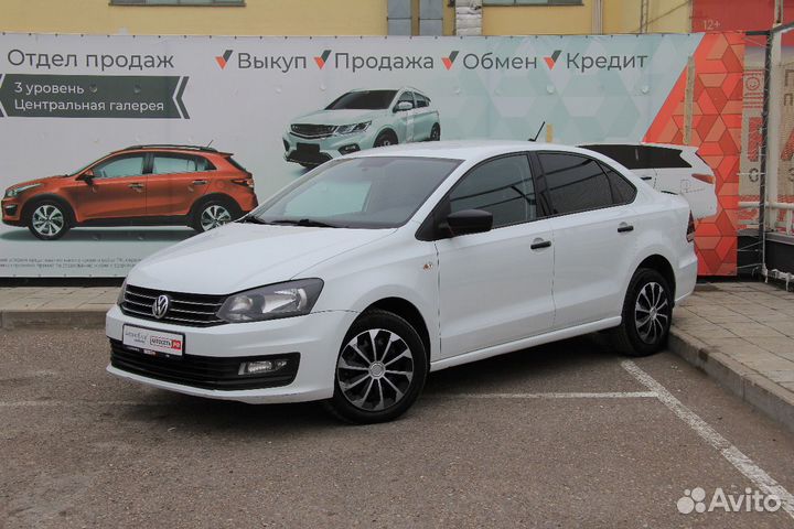 Volkswagen Polo 1.6 AT, 2019, 123 394 км