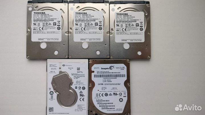 Жесткий диски 2.5 и 3.5 на 500, 750 и 1000 гб