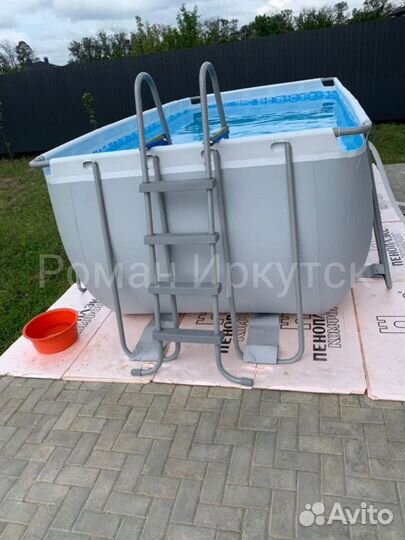 Каркасный бассейн 412х201х122 +Песочный фильтр