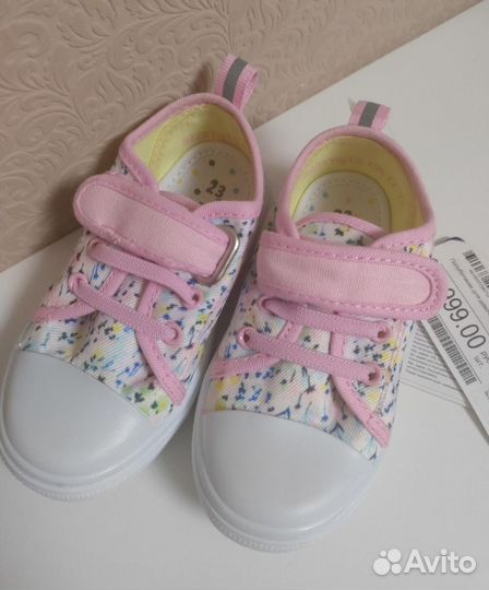 Кеды для девочки 23