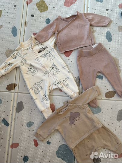 Пакет вещей для новорожденной hm