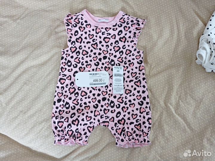 Боди для девочки, новые, размер 68