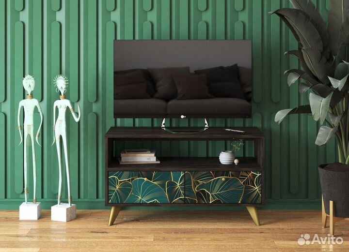 Фьюжн Тумба тм-005 Камень угольный tropical