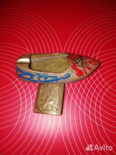 Пепельница туфилька