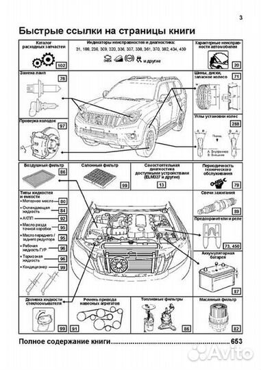 Книга: toyota land cruiser prado 150 (б) с 2009 г