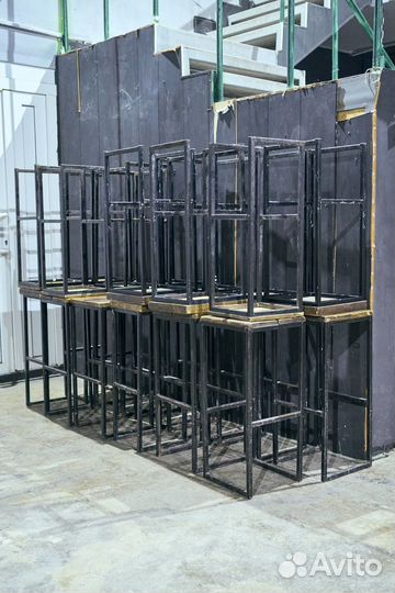 Стулья высокие барные лофт