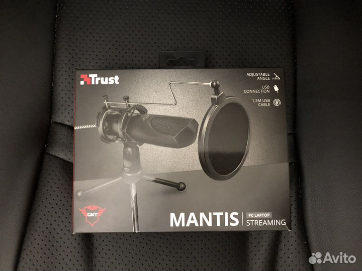 Микрофон Trust GXT 232 Mantis Black