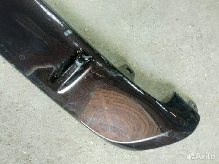 Спойлер (юбка) бампера задний Bmw X1 F48 2014+