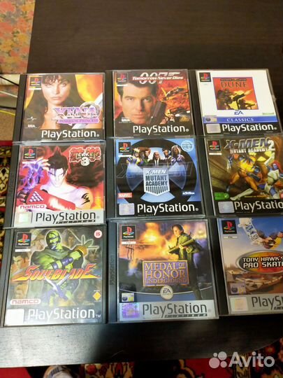 Игры Sony PlayStation 1 лицензия. Боевики