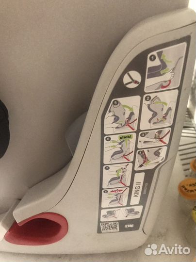 Автокресло britax romer king 2