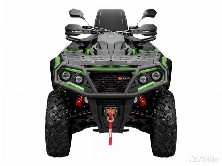 Квадроцикл Aodes(Аодес) ATV800 двухместный зеленый