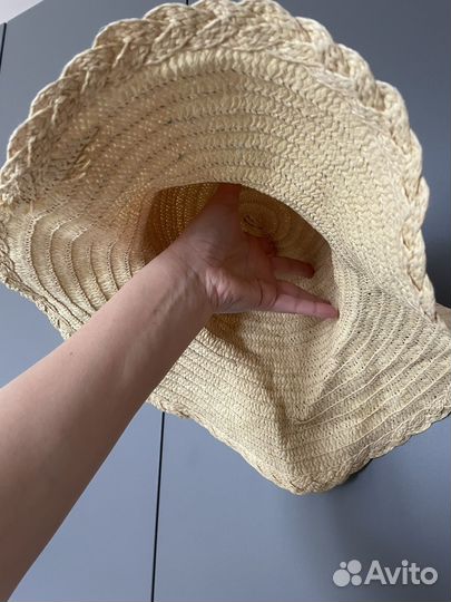 Шляпки-панамы соломенные
