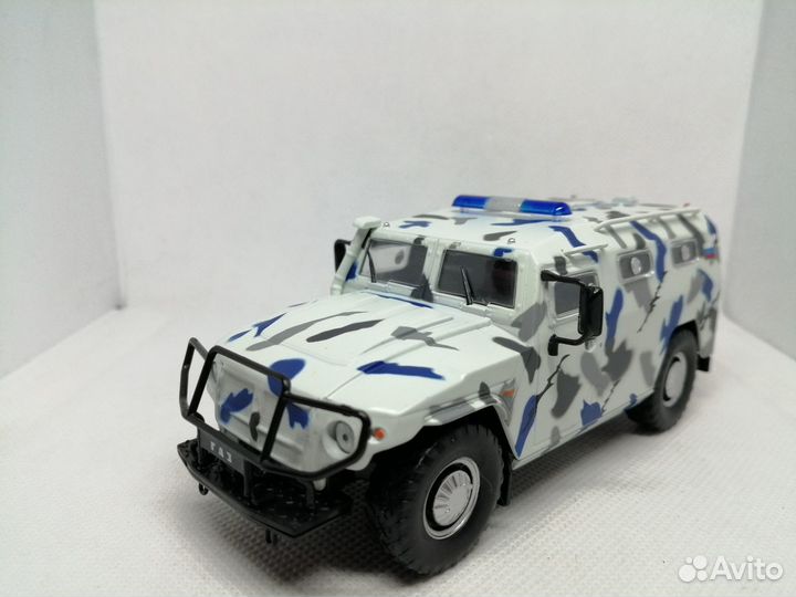 Милиция газ-233036 «Тигр» спм-2 «Белый камуфляж»