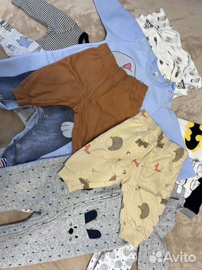 Одежда на мальчика большой пакет 68-74