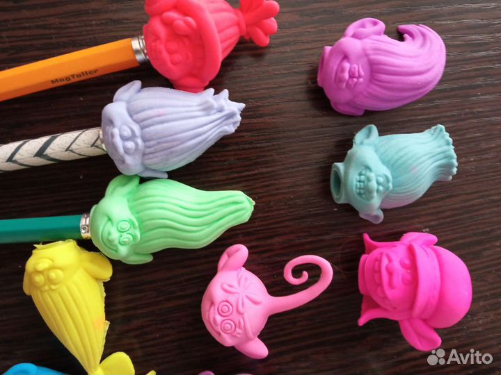 Коллекция ластиктролли 15 шт