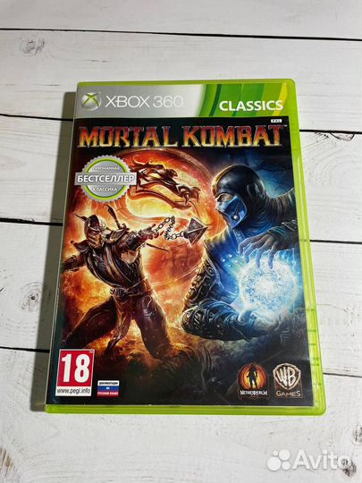 Mortal Kombat Мортал Комбат 9 игра Xbox 360 хит