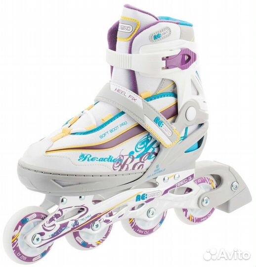 Детские раздвижные ролики reaction р-р. 26-31