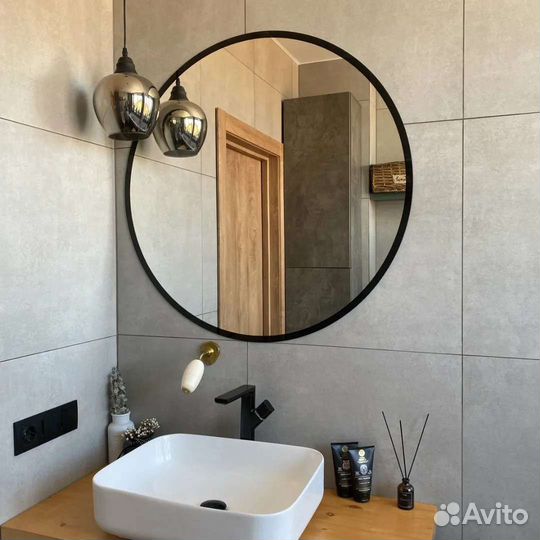 Зеркало в стиле лофт