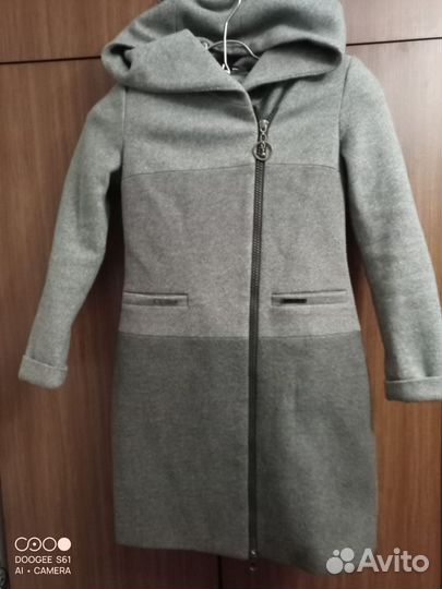 Пальто драповое для девочки,р40-42