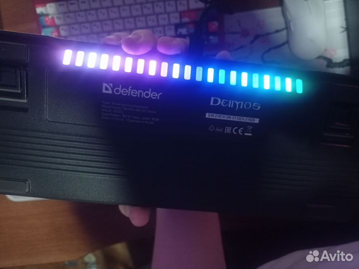 Игровая клавиатура defender deimos