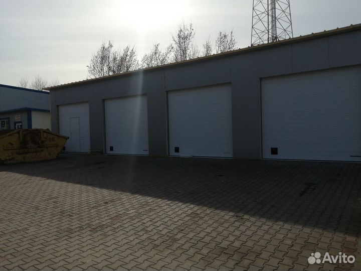 Секционные ворота, рольставни