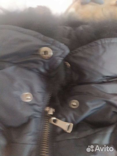 Длинный пуховик