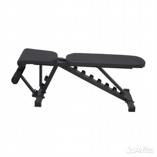 Скамья жима до 350 кг складная с упором для пресса