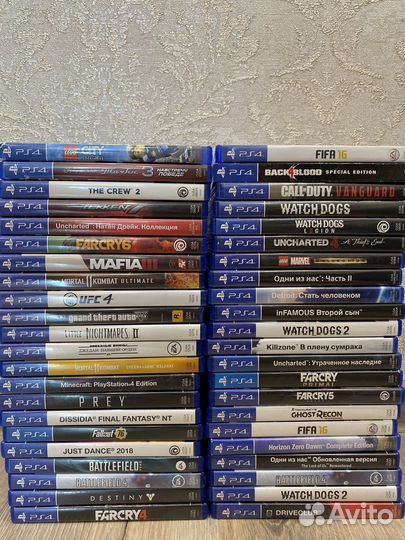 Игры на ps 4