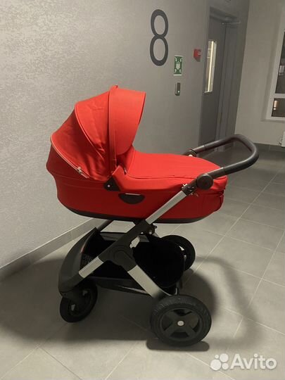 Коляска stokke trailz 2 в 1+автолюлька с нюансом