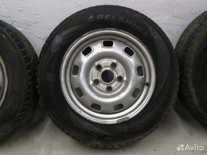 Зимние колеса r15 на t4