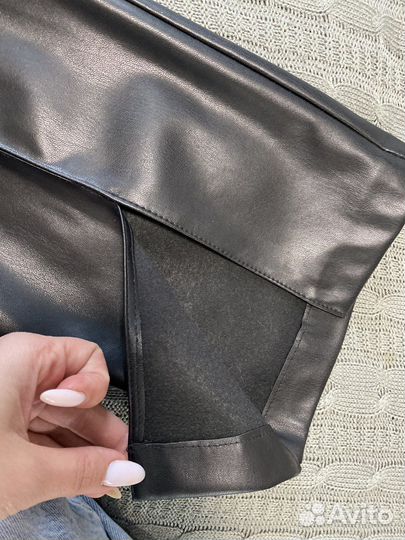 Кожаные брюки