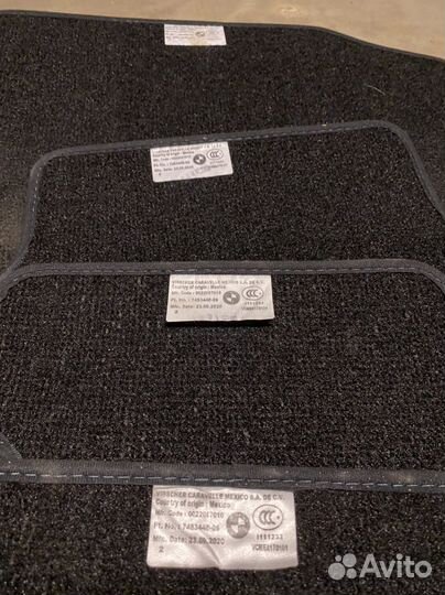 Автомобильные коврики bmw