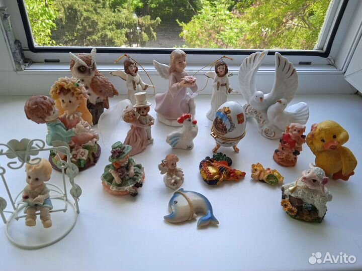 Статуэтки фарфор икерамика