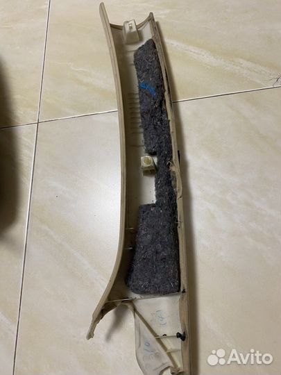 Накладки стоек лобового стекла на lexus gs