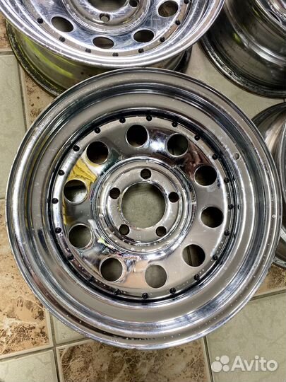 American racing vintage R-15 5/114.3 ET -10 хром