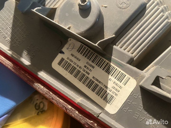 Фонарь задний BMW x3 f25