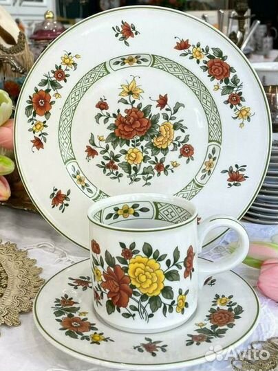 Винтаж трио Sammerday Villeroy boch