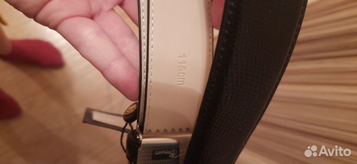 Новый мужской ремень Anthoni crown 115 см